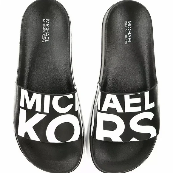 Michael Kors Monochrome women Slides - Picture 1 of 1